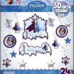 3D TAVAN SÜS 24 LÜ FROZEN