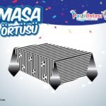 BASKILI MASA ÖRTÜSÜ BEŞİKTAŞ