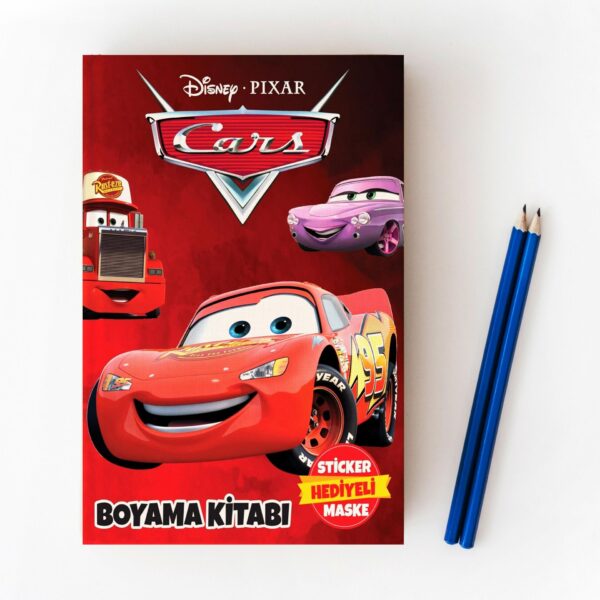 BOYAMA KİTABI CARS (1 POŞET 10LU)