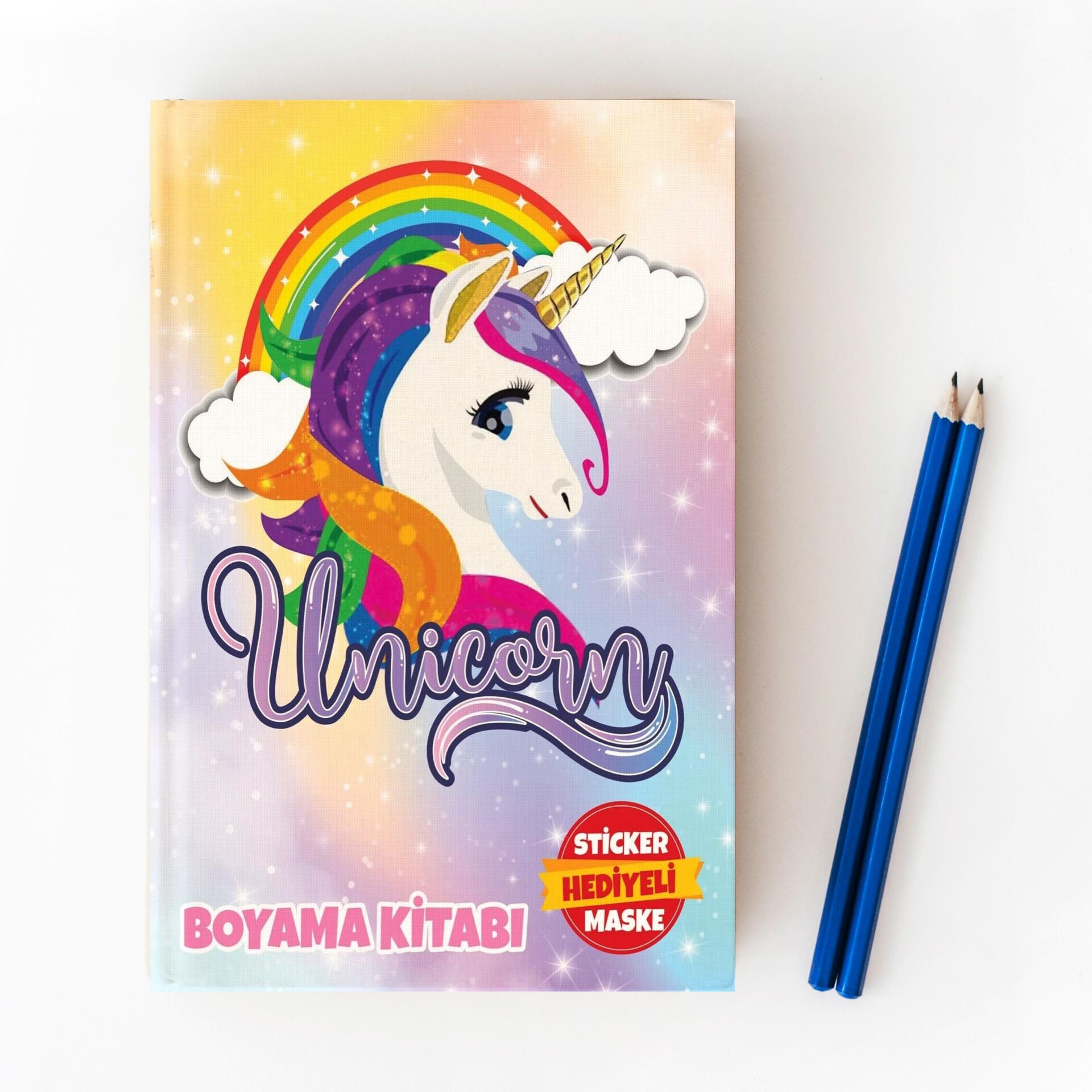 BOYAMA KİTABI UNİCORN (1 POŞET 10LU) BOYAMA KİTABI UNİCORN (1 POŞET 10LU) - Görsel 1
