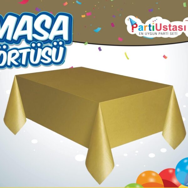 DÜZ MASA ÖRTÜSÜ ALTIN