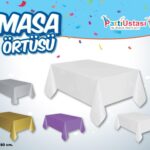DÜZ MASA ÖRTÜSÜ BEYAZ