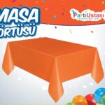 DÜZ MASA ÖRTÜSÜ TURUNCU