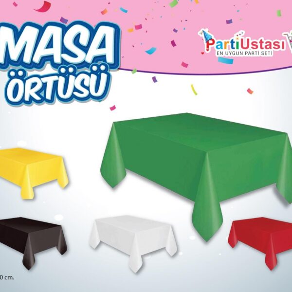 DÜZ MASA ÖRTÜSÜ YEŞİL