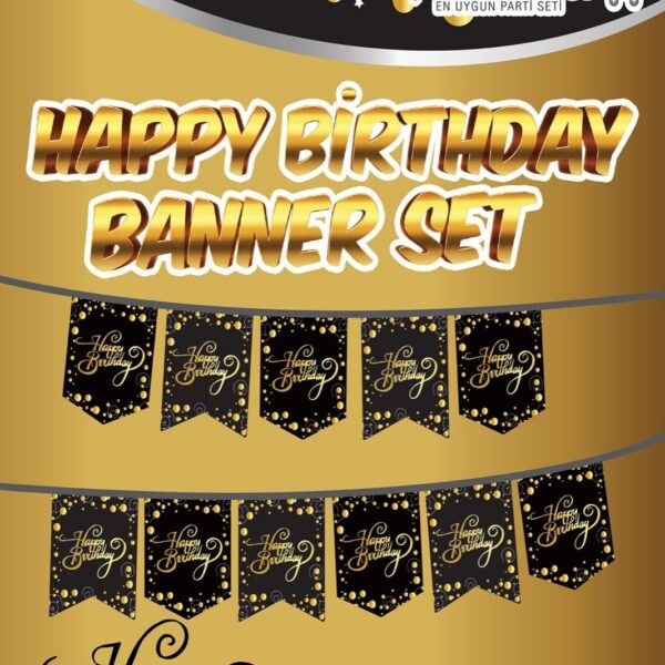 YAZI BANNER HAPPY BIRTHDAY