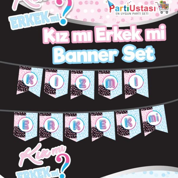 YAZI ZARF BANNER CİNSİYET
