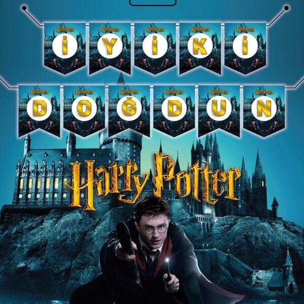 YAZI ZARF BANNER HARRY POTTER