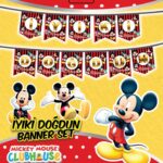 YAZI ZARF BANNER MİCKEY