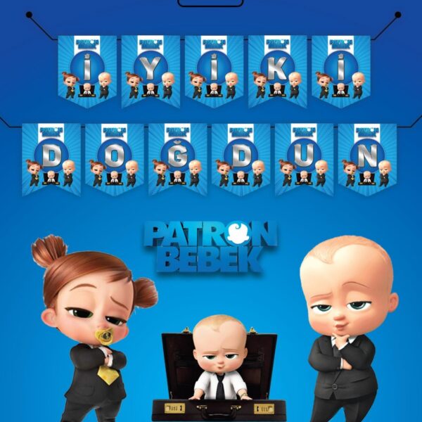 YAZI ZARF BANNER PATRON BEBEK