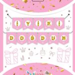 YAZI ZARF BANNER PEMBE