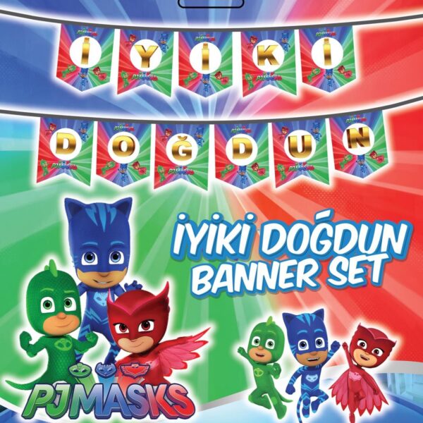 YAZI ZARF BANNER PJ MASKS