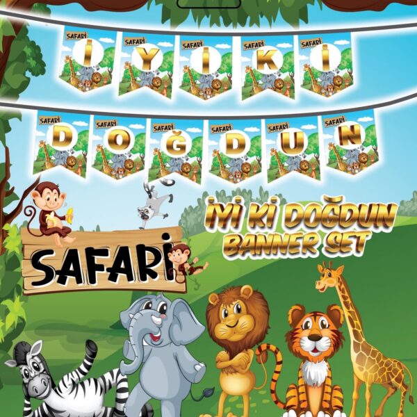 YAZI ZARF BANNER SAFARİ
